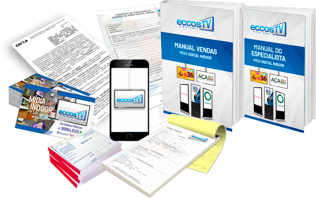 Material de treinamento midia indoor